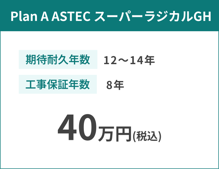 Plan A ASTEC スーパーラジカルGH