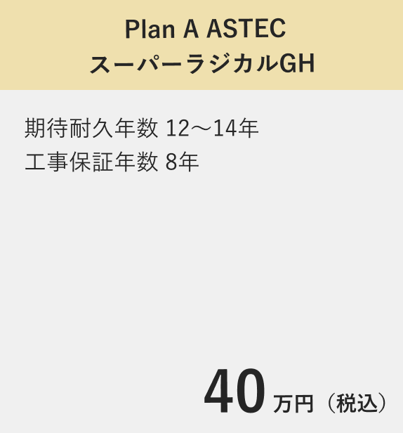  Plan A ASTEC スーパーラジカルGH