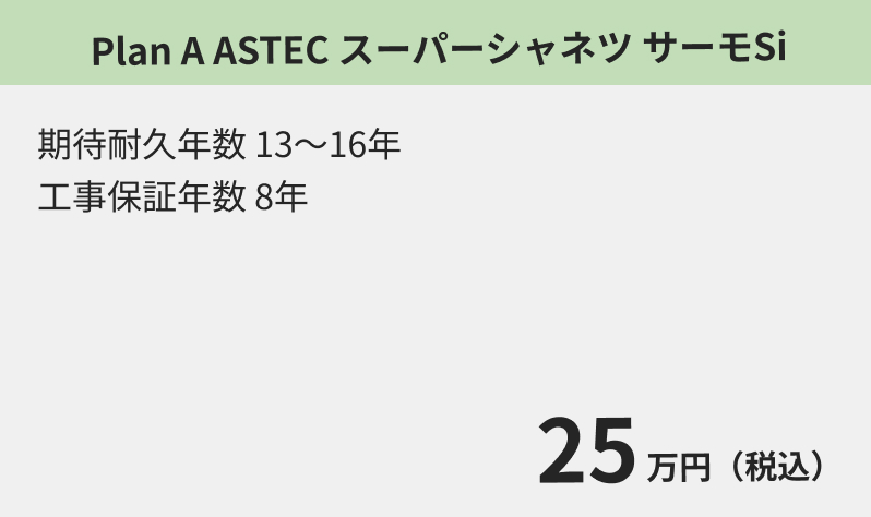 Plan A ASTEC スーパーシャネツ サーモSi
